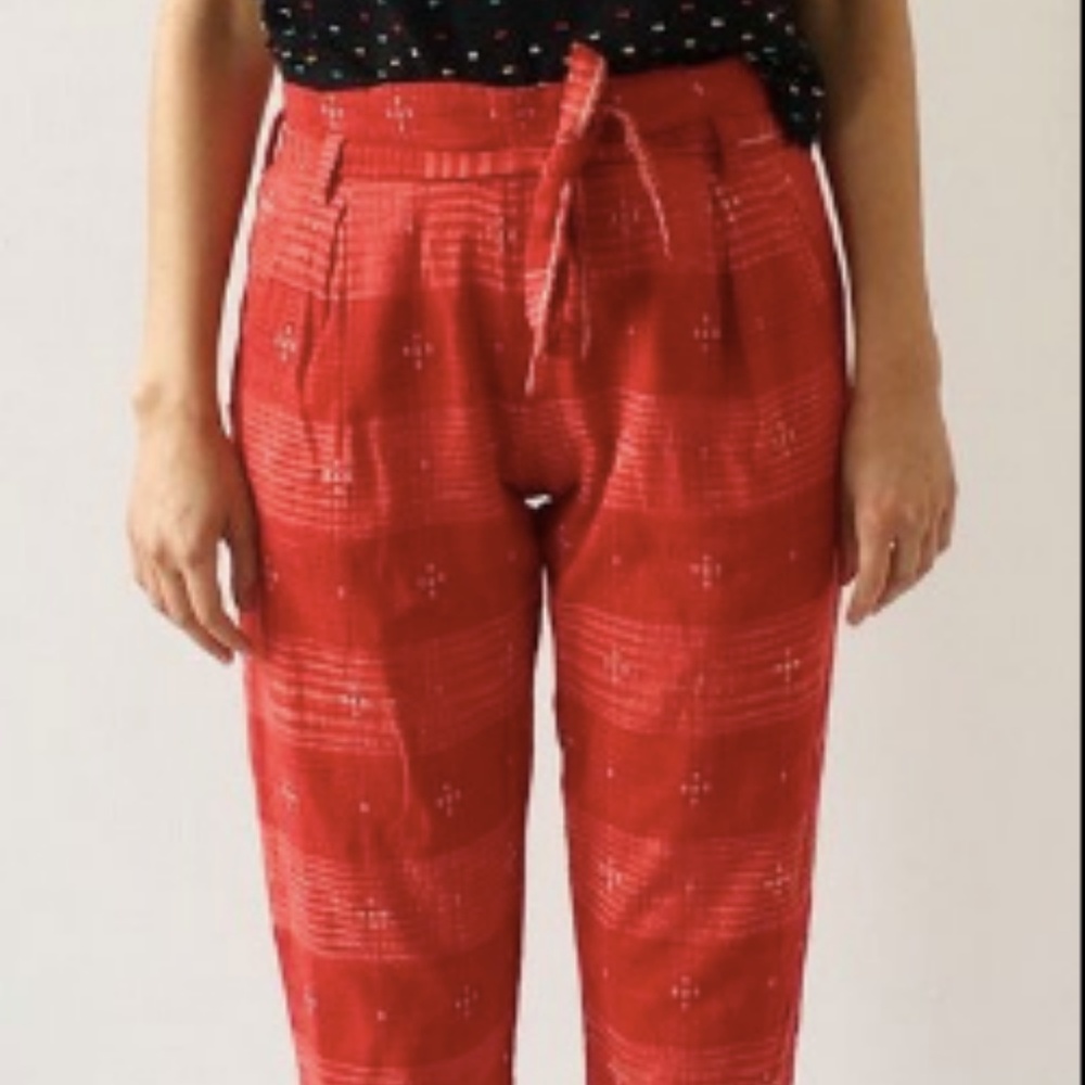 Ace & Jig Stafford Pants in Cardinal - Picture 4 of 9